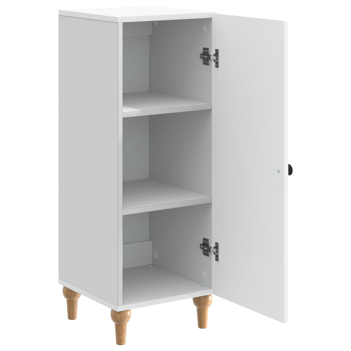 Sideboard 33 x 34.5 x 90 cm Engineered Wood White