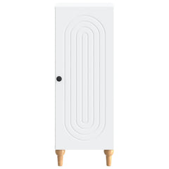 Sideboard 33 x 34.5 x 90 cm Engineered Wood White