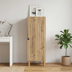 Sideboard 33 x 34.5 x 90 cm Engineered Wood Artisan oak