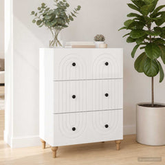 Drawer Cabinet High Gloss White