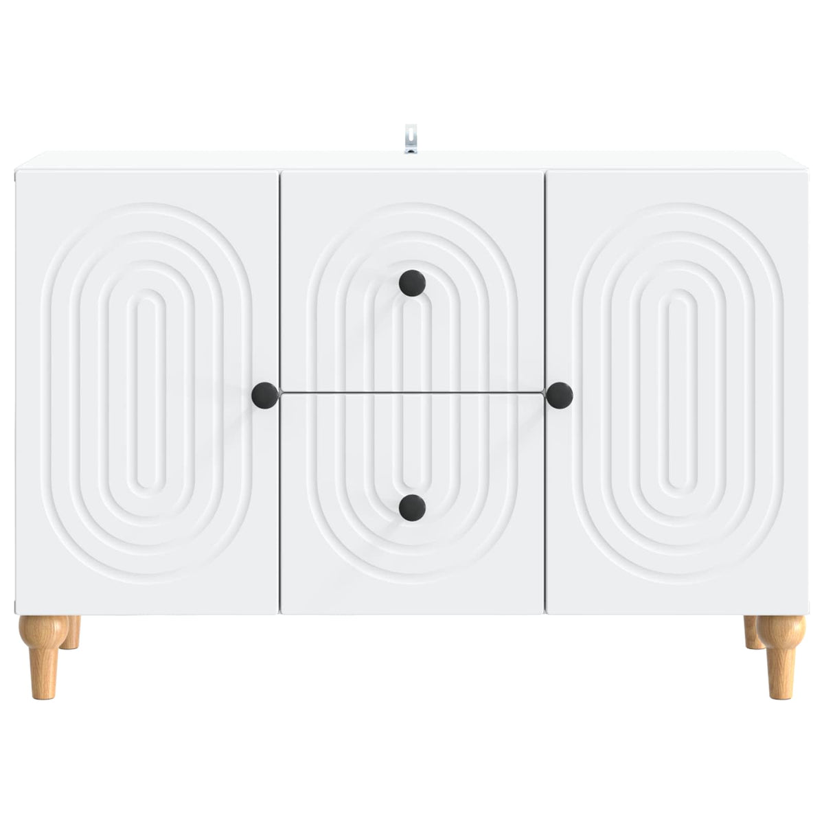 TV Cabinet 89 x 34.5 x 60 cm Engineered Wood White