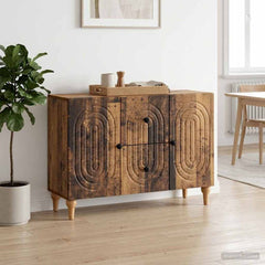 TV Cabinet 89 x 34.5 x 60 cm Engineered Wood Old wood