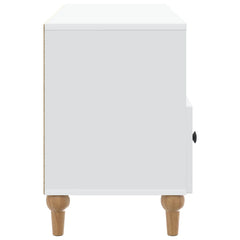 TV Cabinet 102 x 34.5 x 50 cm Engineered Wood White