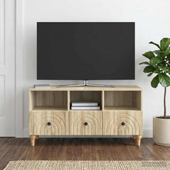 TV Cabinet 102 x 34.5 x 50 cm Engineered Wood Sonoma oak