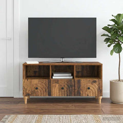 TV Cabinet 102 x 34.5 x 50 cm Engineered Wood Old wood