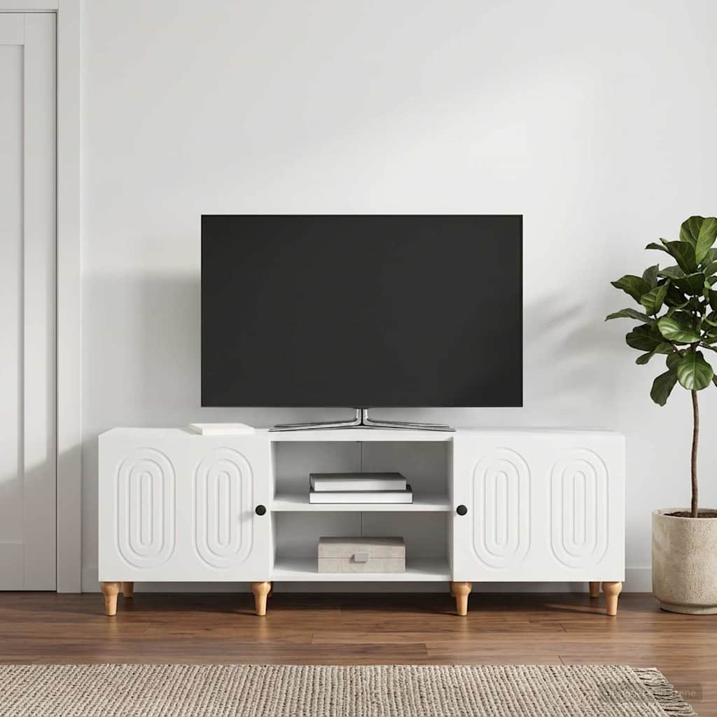 TV Cabinet 150 x 31 x 50 cm Engineered Wood White