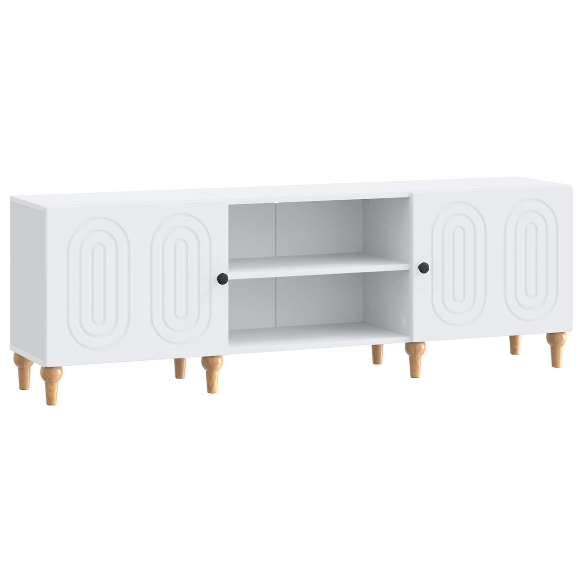 TV Cabinet 150 x 31 x 50 cm Engineered Wood White