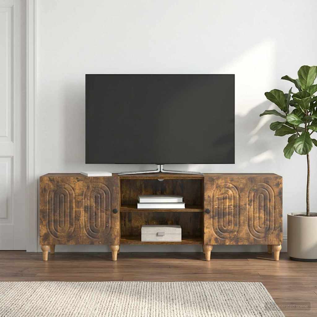 TV Cabinet 150 x 31 x 50 cm Engineered Wood Smoked oak