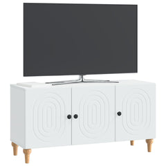 TV Cabinet 99 x 34.5 x 50 cm Engineered Wood White