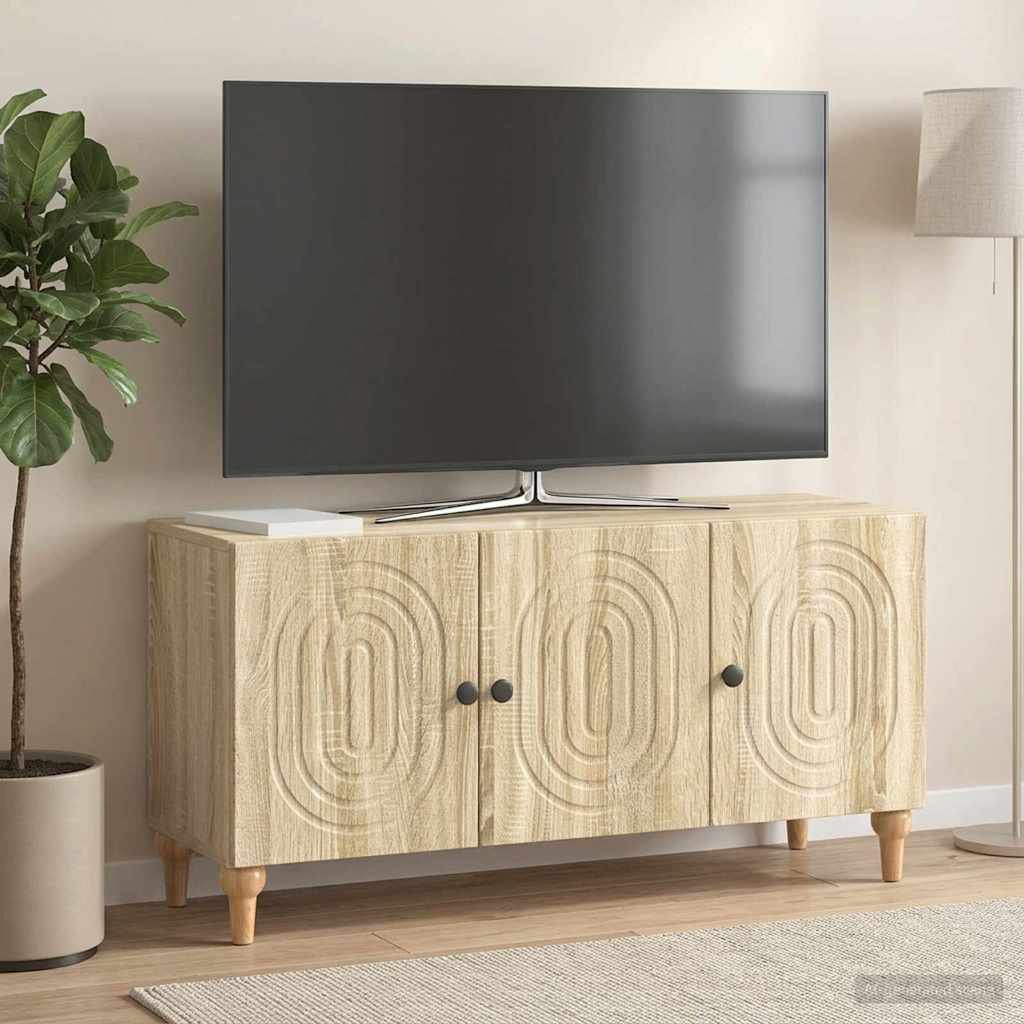 TV Cabinet 99 x 34.5 x 50 cm Engineered Wood Sonoma oak