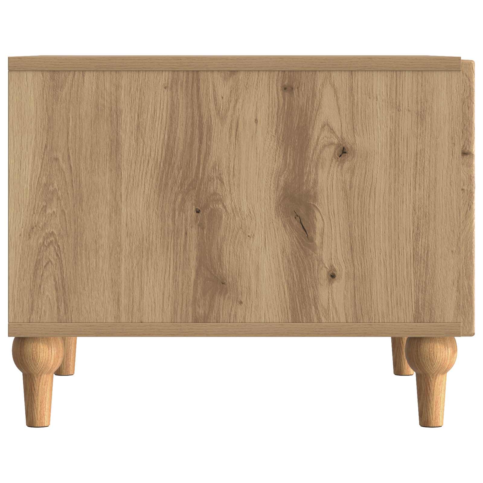 vidaXL Coffee Table Artisan Oak 49 x 50 x 40 cm Engineered Wood 6