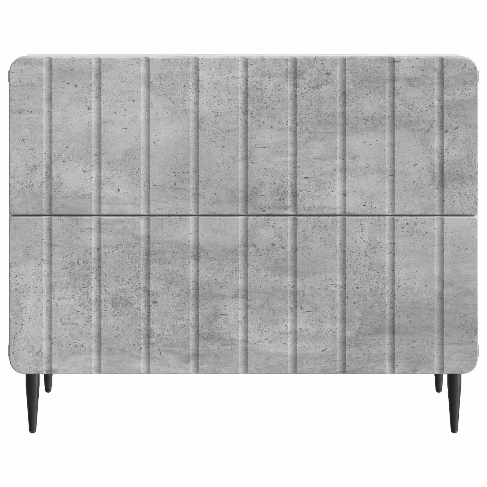 vidaXL Bedside Cabinet Concrete Grey 62 x 34.5 x 49.5 cm 5