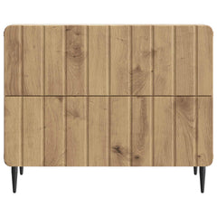 vidaXL Bedside Cabinet Artisan Oak 62 x 34.5 x 49.5 cm Engineered Wood 5
