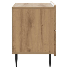 vidaXL Bedside Cabinet Artisan Oak 62 x 34.5 x 49.5 cm Engineered Wood 6