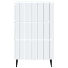 vidaXL Bedside Cabinet White 43x 41 x 68 cm Engineered Wood 5