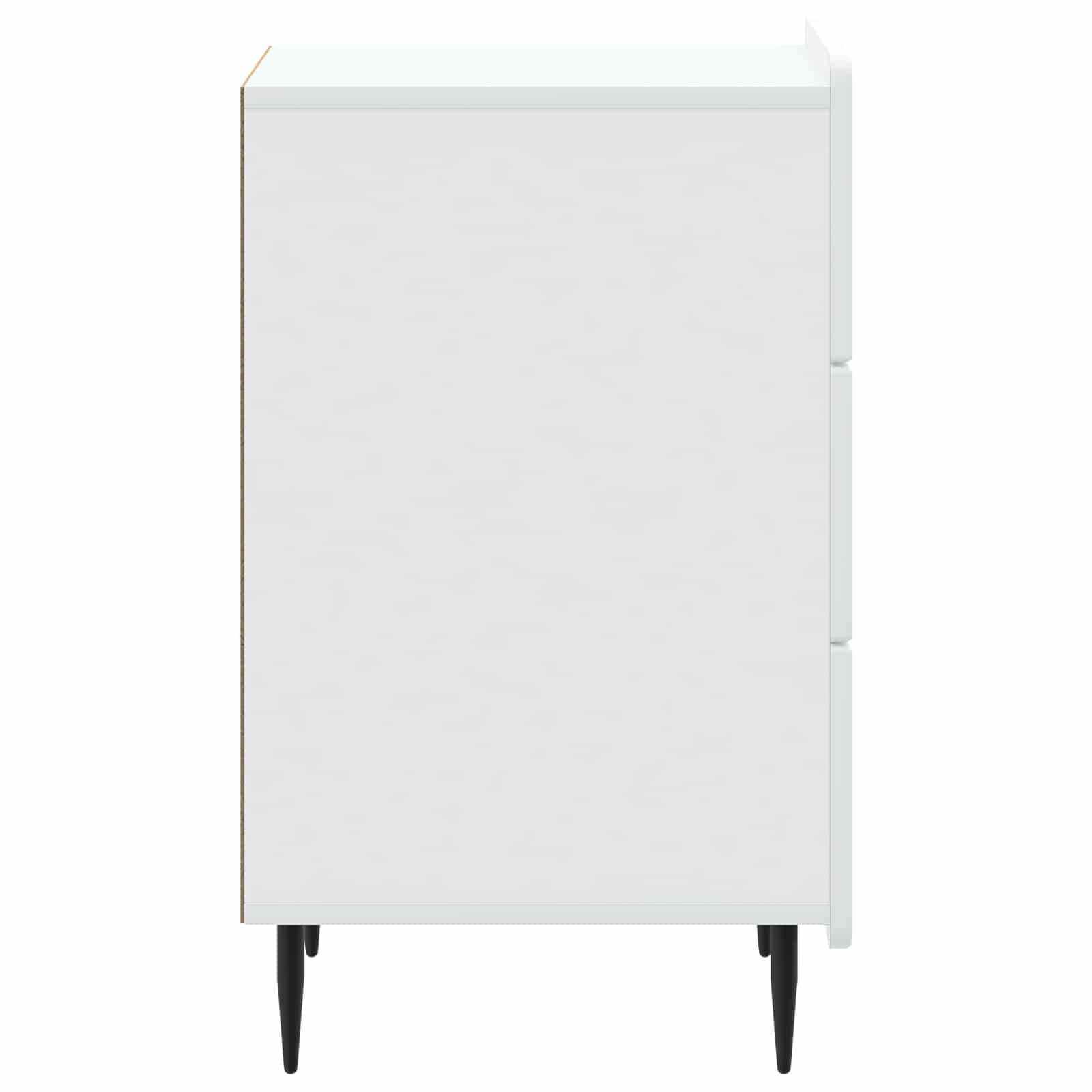 vidaXL Bedside Cabinet White 43x 41 x 68 cm Engineered Wood 6