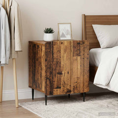Bedside Cabinet 43 x 34.5 x 52 cm Engineered Wood Old wood 2