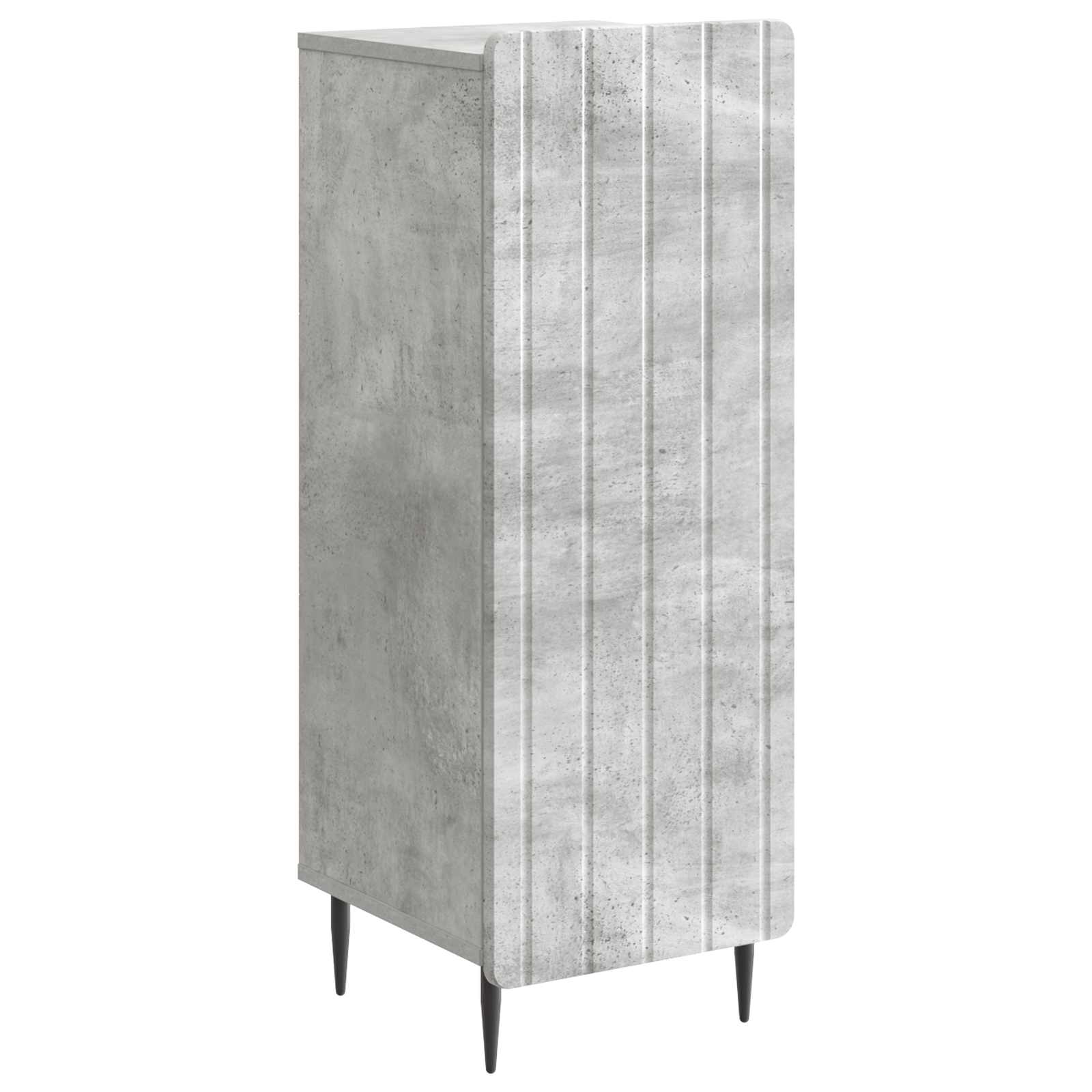 vidaXL Sideboard Concrete Grey 34.5 x 33 x 92 cm Engineered Wood 2