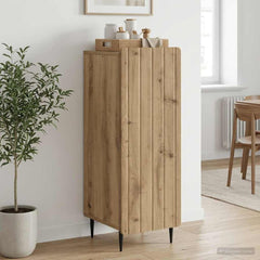 vidaXL Sideboard Artisan Oak 34.5 x 33 x 92 cm Engineered Wood 4