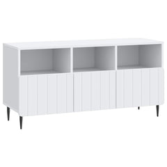 TV Cabinet 102 x 34.5 x 50 cm Engineered Wood White