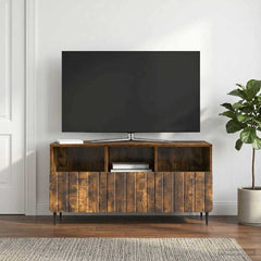 TV Cabinet 102 x 34.5 x 50 cm Engineered Wood Smoked oak