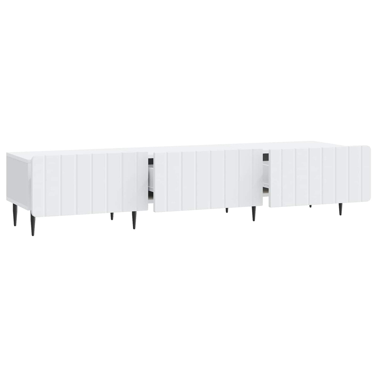 TV Cabinet 147 x 34.5 x 32 cm Engineered Wood White