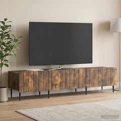 TV Cabinet 147 x 34.5 x 32 cm Engineered Wood Smoked oak