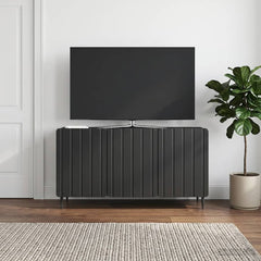 TV Cabinet 99 x 34.5 x 52 cm Engineered Wood Black