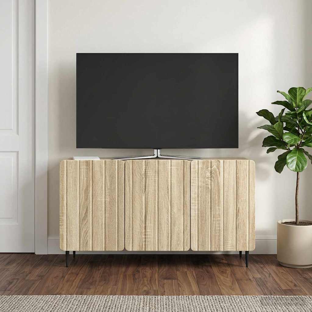 TV Cabinet 99 x 34.5 x 52 cm Engineered Wood Sonoma oak