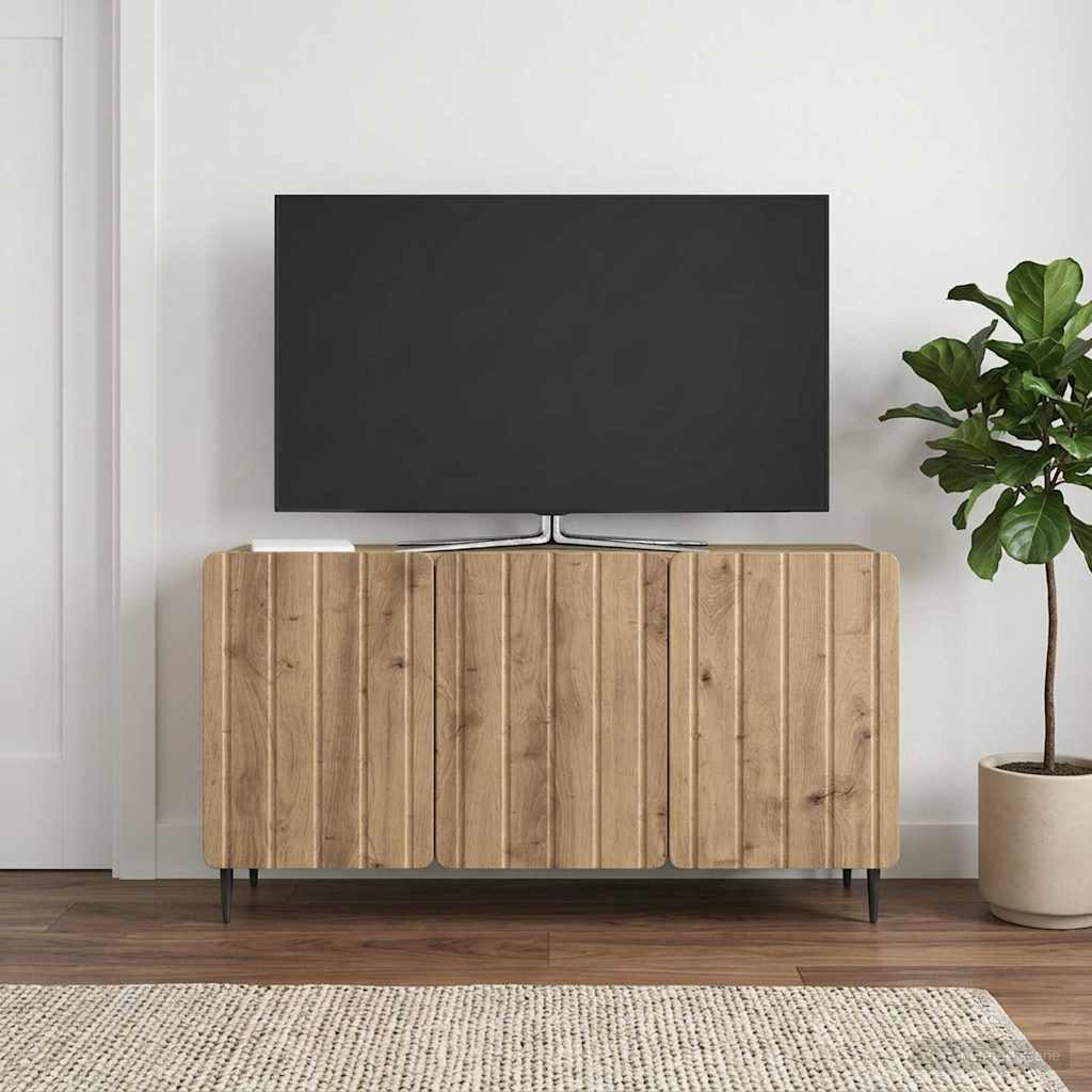 TV Cabinet 99 x 34.5 x 52 cm Engineered Wood Artisan oak