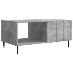 vidaXL Coffee Table Concrete Grey 90 x 50 x 40 cm Engineered Wood 2