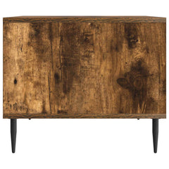 vidaXL Coffee Table Smoked Oak 90 x 50 x 40 cm Engineered Wood 6
