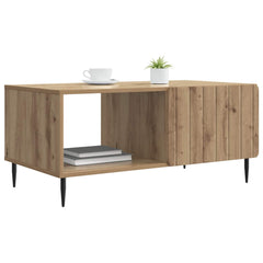 vidaXL Coffee Table Artisan Oak 90 x 50 x 40 cm Engineered Wood 3