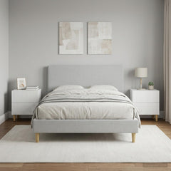 vidaXL Bedside Cabinet 2 pcs White 43 x 34.5 x 48 cm Engineered Wood 4