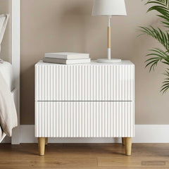 vidaXL Bedside Cabinet 62 x 34.5 x 48 cm Engineered Wood