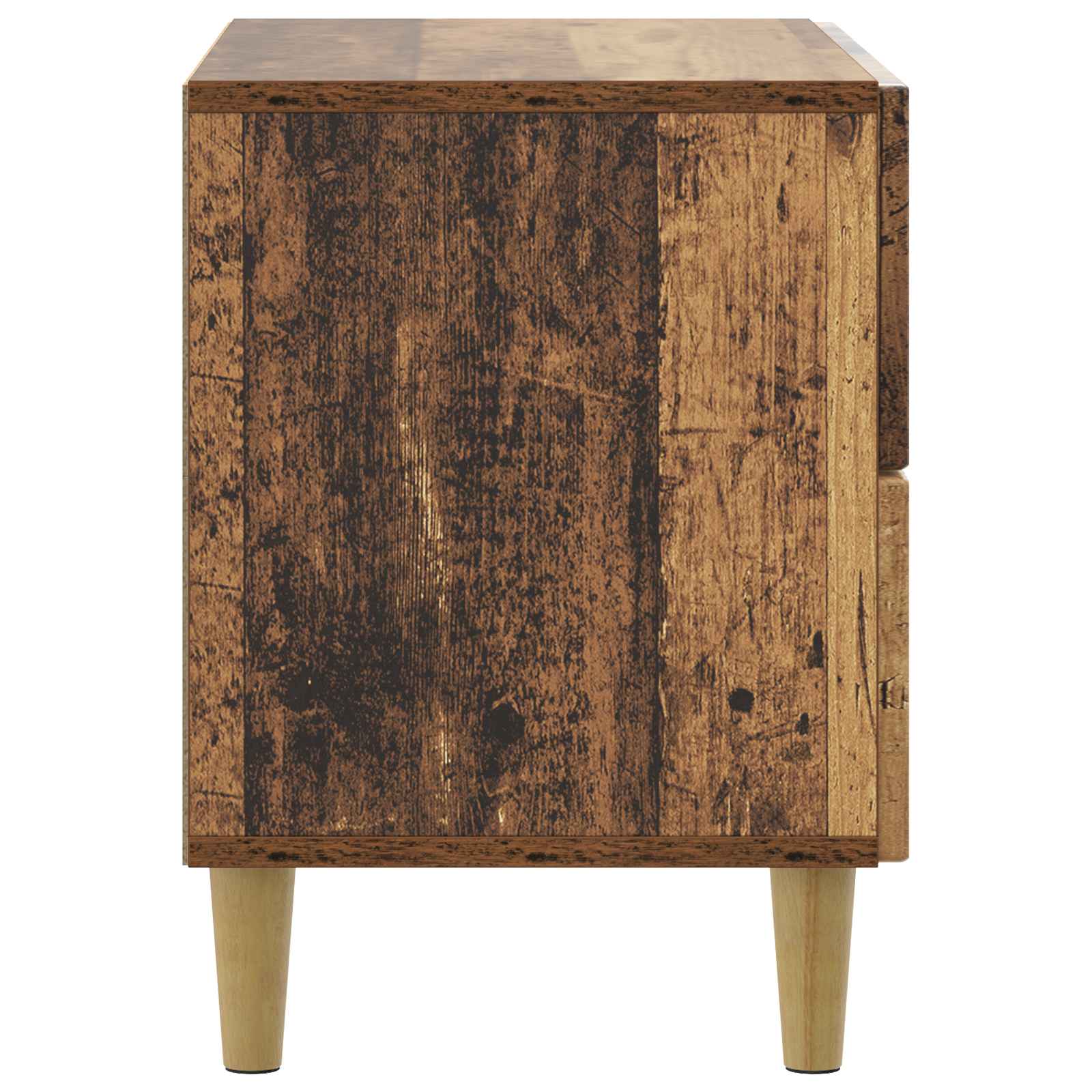 vidaXL Bedside Cabinet Old Wood 62 x 34.5 x 48 cm Engineered Wood 6