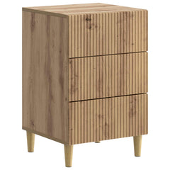 vidaXL Bedside Cabinet Artisan Oak 43 x 41 x 66.5 cm Engineered Wood 2