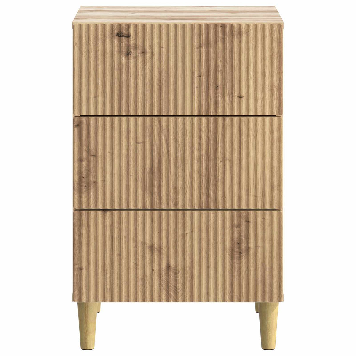 vidaXL Bedside Cabinet Artisan Oak 43 x 41 x 66.5 cm Engineered Wood 5