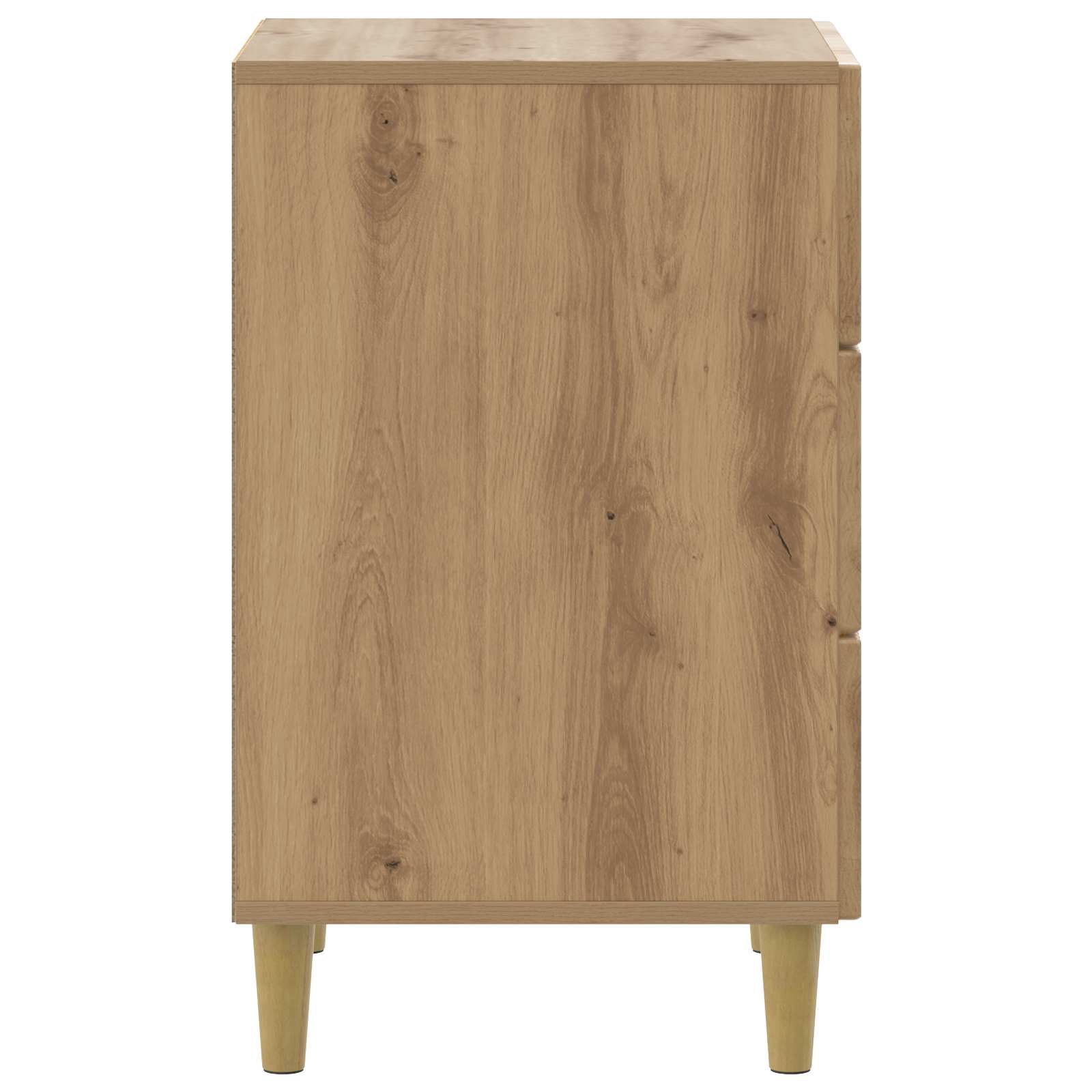 vidaXL Bedside Cabinet Artisan Oak 43 x 41 x 66.5 cm Engineered Wood 6