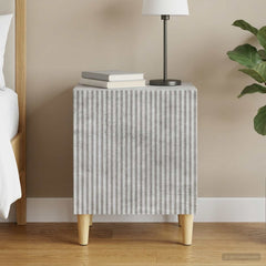 vidaXL Bedside Cabinet Concrete Grey 43 x 34.5 x 50 cm Engineered Wood 1
