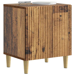 vidaXL Bedside Cabinet Old Wood 43 x 34.5 x 50 cm Engineered Wood 3