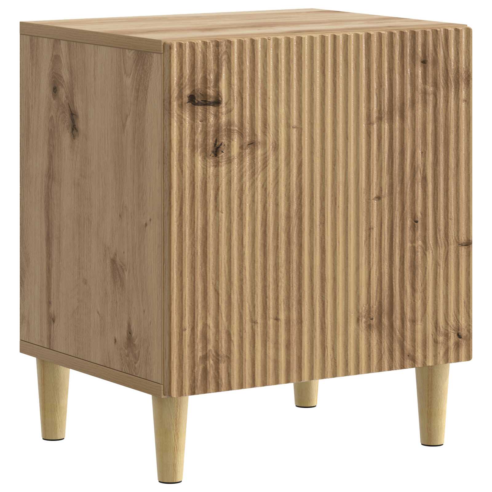 vidaXL Bedside Cabinet Artisan Oak 43 x 34.5 x 50 cm Engineered Wood 2