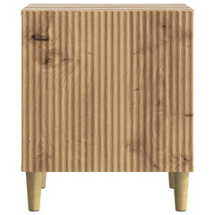 vidaXL Bedside Cabinet Artisan Oak 43 x 34.5 x 50 cm Engineered Wood 5