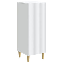 Sideboard 33 x 34.5 x 90 cm Engineered Wood White