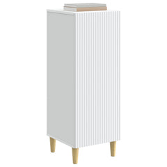 Sideboard 33 x 34.5 x 90 cm Engineered Wood White