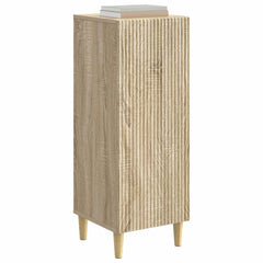 vidaXL Sideboard Sonoma Oak 33 x 34.5 x 90 cm Engineered Wood 3
