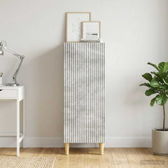 vidaXL Sideboard Concrete Grey 33 x 34.5 x 90 cm Engineered Wood 1