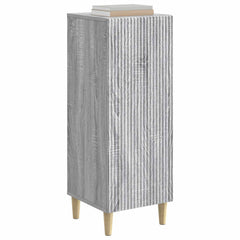 vidaXL Sideboard Grey Sonoma 33 x 34.5 x 90 cm Engineered Wood 3