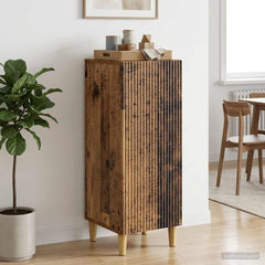 vidaXL Sideboard Old Wood 33 x 34.5 x 90 cm Engineered Wood 1