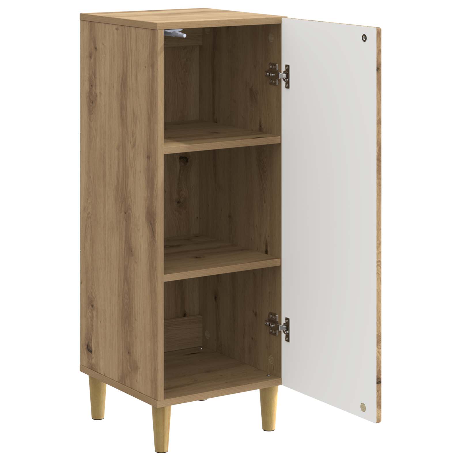 vidaXL Sideboard Artisan Oak 33 x 34.5 x 90 cm Engineered Wood 5